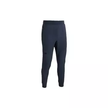 Under Armour Быстросохнущие дышащие однотонные вязаные брюки для бега, мужские штаны, штормово-серый 1352027-044 S