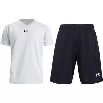 Under Armour быстросохнущий свободный трикотажный тренировочный спортивный костюм для отдыха мужские костюмы 21500531-009+21500201-001 S