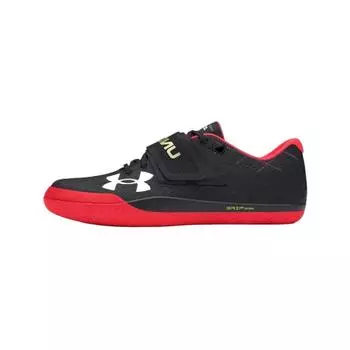 Under Armour Centric Grip Black Racer Red Unisex Sneakers White 3021862-006 40