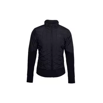 Under Armour Cg Reactor Run Hybrid однотонная спортивная теплая куртка женская куртка черная 1355809-001 XS