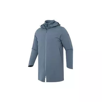 Under Armour Cgi Down 3-в-1 с однотонным логотипом и принтом, спортивная ветрозащитная куртка с капюшоном, мужские куртки цементно-серого цвета 1364891-012 M