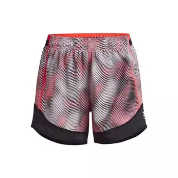 Under Armour Challenger Pro Color Block Printed Sports Shorts Women Shorts Beta-Red 1381049-628 S