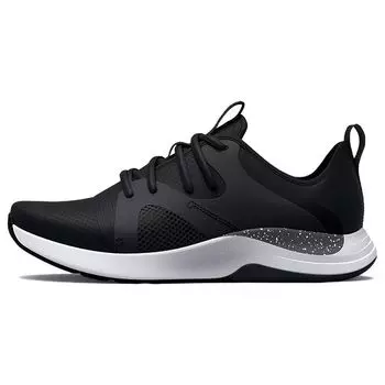 Under Armour Charged Breathe Lace TR Черные крапчатые женские кроссовки Jet-Grey 3025058-001 38
