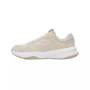 Under Armour Charged Edge Suede Khaki Base Men Sneakers Cream White 3027731-289 40