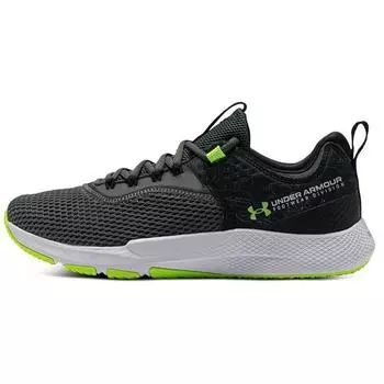 Under Armour Charged Focus Print - Мужские кроссовки Pitch Grey черные 3025100-100 44
