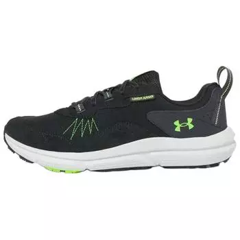 Under Armour Charged Verssert 2 Black Hyper Green Men Sneakers Anthracite 3027178-004 40