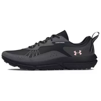 Under Armour Charged Verssert 2 Black Prime Pink Women Sneakers Anthracite 3027180-002 38.5