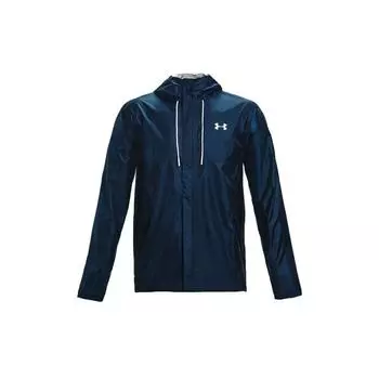 Under Armour Cloudstrike Shell Повседневная дышащая куртка для бега и тренировок Мужская куртка темно-синего цвета 1350950-408 M
