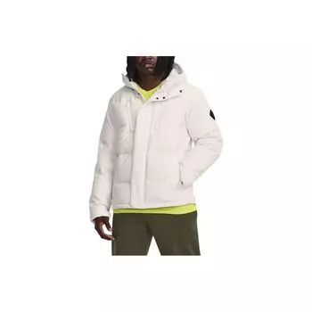 Under Armour ColdGear Инфракрасный легкий пуховик с капюшоном Мужская верхняя одежда Белый 1378830-112 L