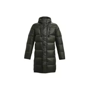 Under Armour ColdGear® Infrared Waterproof Warm Mid-Line Hooded Down Jacket Men Jacket Green 1364894-310 L