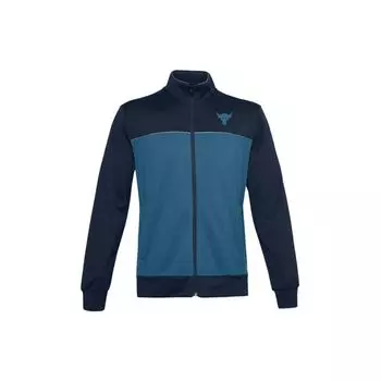 Under Armour Color Block Knit Retro Sports Jacket Men Jacket Dark-Blue 1357199-408 S