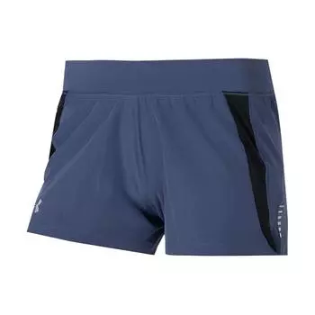 Under Armour Цветные блоки для фитнеса на открытом воздухе, свободные повседневные шорты, женские шорты, синие 1342856-497 XS