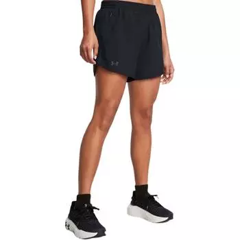 Under Armour Comfortable Breathable Knitted Fashion Three-Quarter Sports Shorts Women shorts 1383168-002 S