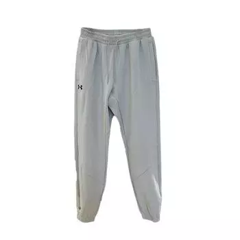 Under Armour Comfortable Breathable Loose Mid-Rise Drawstring Casual Pants Men bottoms Beige 1389479-289 XL