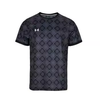 Under Armour Comfortable Breathable Round Neck Short Sleeve T-Shirt Unisex Tops Black 25500517-001 S