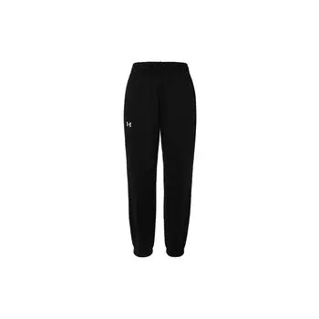 Under Armour Comfortable Durable Solid Color Casual Pants Unisex pants Black 24600705-001 4XL