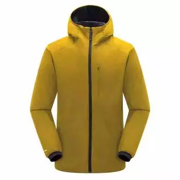 Under Armour Comfortable Hooded Water-Resistant Warm Casual Jacket Men Jacket Mustard-Yellow 14412254-0027 M