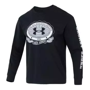 Under Armour Comfortable Outdoor Fitness Running Training Leisure Hoodie Men hoodies Black 1390251-001 M