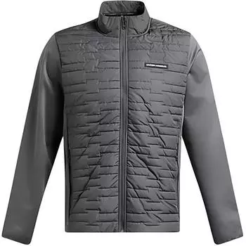 Under Armour Comfortable Sports Casual Zip Jacket Men jackets Gray 1385829-025 M