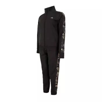Under Armour Comfortable Sports Floral Leisure Suit Women suits Black 1365147-005 XS