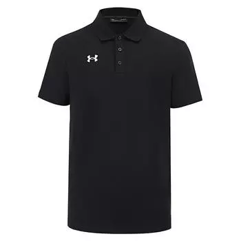 Under Armour Comfortable Versatile Breathable Short Sleeve Polo Shirt Men tops Black 21500548-001 XXL