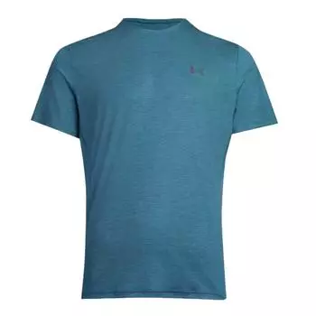 Under Armour Comfortable Versatile Breathable Skin-Friendly Short Sleeve T-Shirt Men Tops Ether-Blue 1383669-452 L