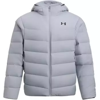 Under Armour Core Down Comfortable Warm Soft Simple Long Sleeve Quilted Down Jacket Men Jacket Modern-Gray 6001970-011 L