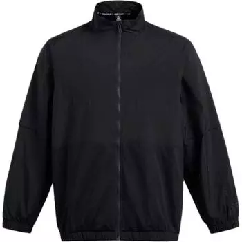 Under Armour Crinkle Fashion свободная тканая куртка мужская куртка черная 1386605-001 L