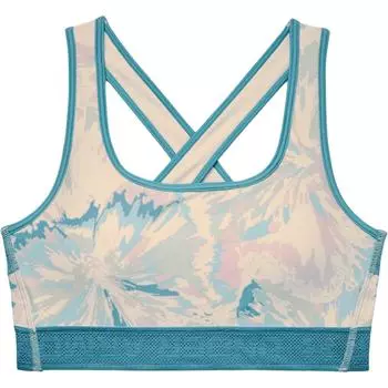 Under Armour Crossback Training Спортивный бюстгальтер средней интенсивности Женское нижнее белье Синий 1371144-279 S