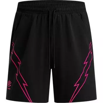 Under Armour Curry China Tour Series Sports Basketball Soft Comfortable Breathable Casual Shorts Men shorts Black 6001843-001 XXL