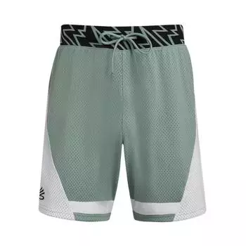 Under Armour Curry Signature Holiday Casual Breathable Durable Basketball Shorts Men shorts Lime-Green 1390344-348 L