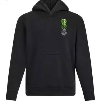 Under Armour Curry Splash Printed Basketball Hoodie Men hoodies Black 1387606-001 M
