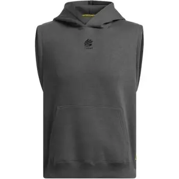 Under Armour Curry Splash Sleeveless Loose Versatile Hooded Sweatshirt Men sweatshirt Mixed-Color 1389483-025 3XL