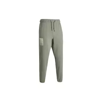 Under Armour Curry X Bruce Lee Collaboration SS24 Весенняя коллекция с напечатанным логотипом, зауженные длинные трикотажные спортивные брюки, мужские брюки, зеленые 1383111-504 S