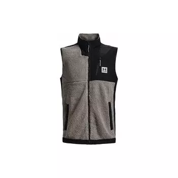 Under Armour Цветной блок Дизайн логотипа Печать тренировочный жилет мужской жилет серый 1366096-294 L