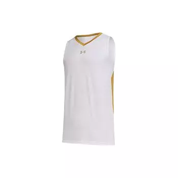 Under Armour Цветные блоки трикотажные тренировочные баскетбольные жилеты мужские топы белые 21500107-100 M
