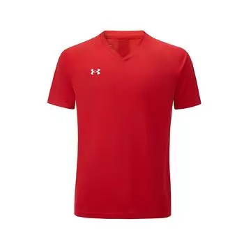Under Armour Daily Fitness Jersey Running Soccer Knit Training T-Shirt Unisex Tops Red 21500524-600 M