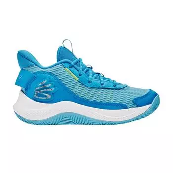 Under Armour Детские кроссовки Curry 3Z7 GS Capri Sky Blue, светоотражающие, желтые 3026623-401 38