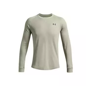 Under Armour Dfo Crew Neck Sports Casual Raglan Sleeve Long Sleeve T-Shirt Men Tops Jungle-Green 1302355-504 2XL