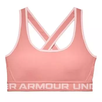 Under Armour Dfo Solid Color Letter Print Breathable Training Sports Underwear Women underwear Pink 1362876-649 XS