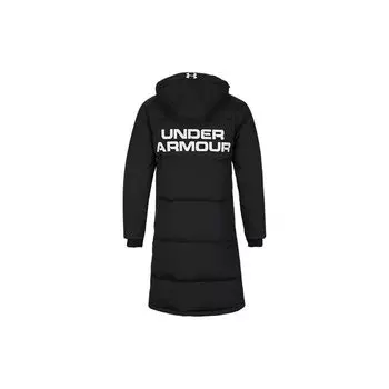 Under Armour Длинный пуховик с капюшоном Мужская Верхняя одежда Черный 1345057-001 XS