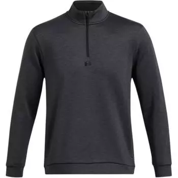 Under Armour Drive Loose Quick-Dry Fashion Versatile Толстовка с полумолнией Мужская толстовка Уголь 1387124-001 XL