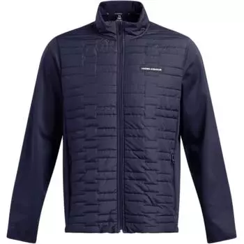 Under Armour Drive Pro Insulated Zipper Fashion Versatile Long Sleeve Jacket Men jackets Navy-Blue 1385829-410 L
