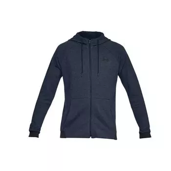 Under Armour Двухслойная трикотажная куртка с капюшоном и принтом логотипа, мужские куртки темно-синего цвета 1320722-408 XXL