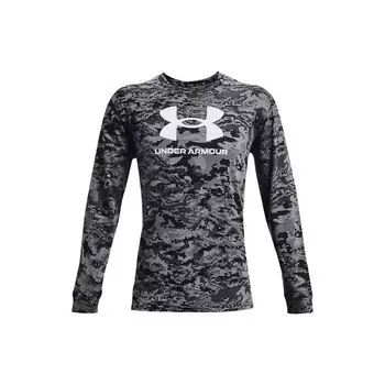 Under Armour Дышащая повседневная спортивная футболка-пуловер для мужчин, топы, черный цвет 1366466-001 L