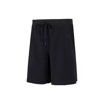 Under Armour Дышащие повседневные шорты с поясом, однотонные мужские штаны, черные 1351189-002 L