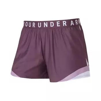 Under Armour Дышащие повседневные шорты с принтом букв и эластичной талией, женские шорты цвета румян 1360940-554 XXL