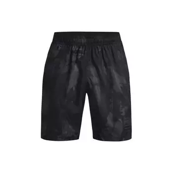 Under Armour Дышащие тренировочные тканые шорты мужские шорты черные 1361436-001 S