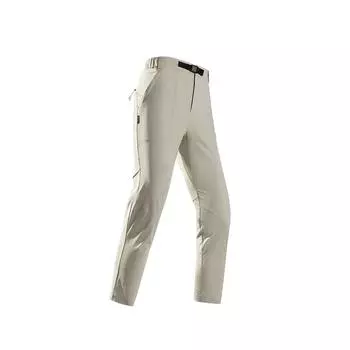 Under Armour Elastic Waist Drawstring Solid Straight Leg Casual Pants Women pants Light-Khaki 15122186-0048 M