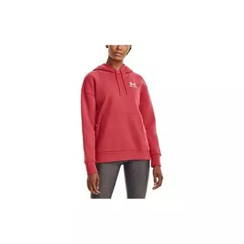 Under Armour Женская флисовая толстовка с капюшоном Essential, цвет красный 1373033-638 S